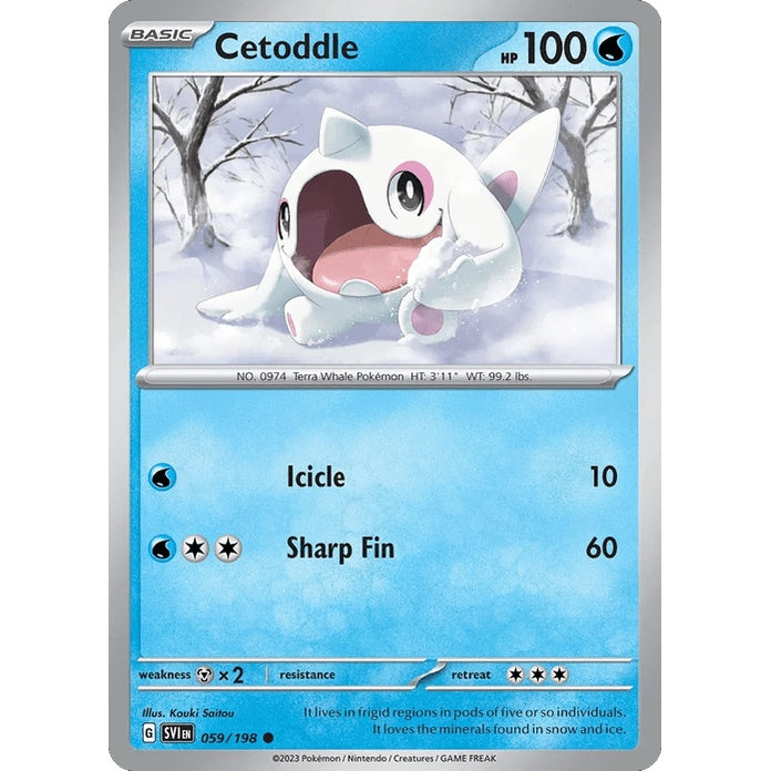 Cetoddle - Scarlet & Violet (Common) [SVI-59] English / Near Mint / Normal