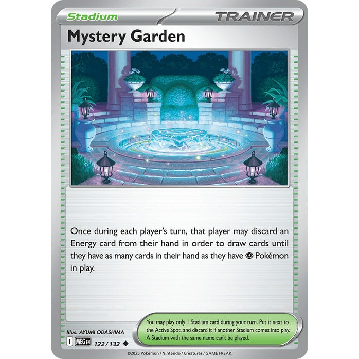 Mystery Garden - Mega Evolution (Uncommon) [MEG-122] English / Near Mint / Normal