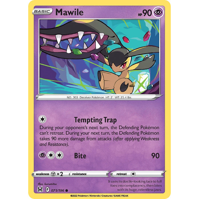 Mawile - Lost Origin (Common) [LOR-71] English / Near Mint / Normal