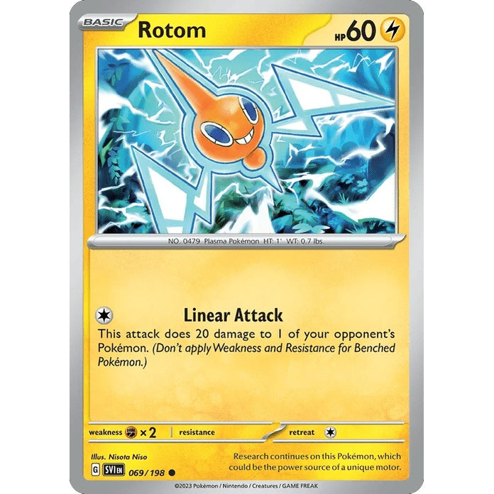 Rotom - Scarlet & Violet (Common) [SVI-69] English / Near Mint / Normal