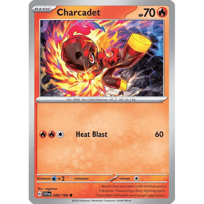 Charcadet - Scarlet & Violet (Common) [SVI-40] English / Near Mint / Normal