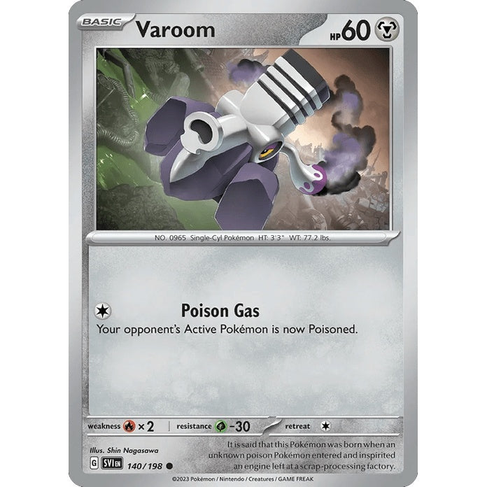 Varoom - Scarlet & Violet (Common) [SVI-140] English / Near Mint / Normal