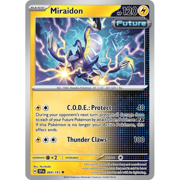 Miraidon - Surging Sparks (Uncommon) [SSP-69] English / Near Mint / Normal