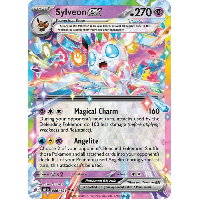 Sylveon ex - Surging Sparks (Double Rare) [SSP-86] English / Near Mint / Normal