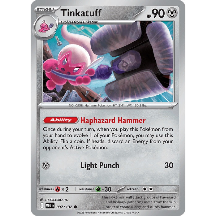 Tinkatuff - Mega Evolution (Common) [MEG-97] English / Near Mint / Normal