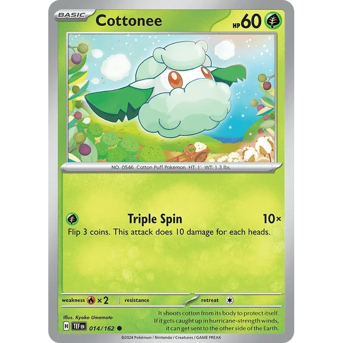 Cottonee - Temporal Forces (Common) [TEF-14] English / Near Mint / Normal