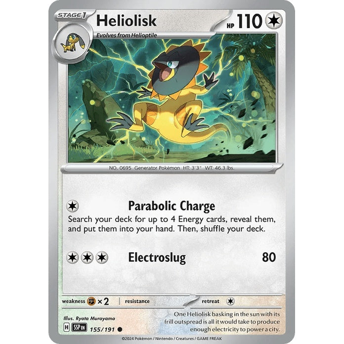 Heliolisk - Surging Sparks (Common) [SSP-155] English / Near Mint / Normal