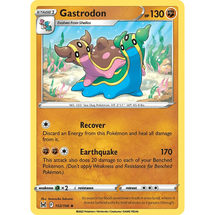 Gastrodon - Lost Origin (Uncommon) [LOR-102] English / Near Mint / Normal