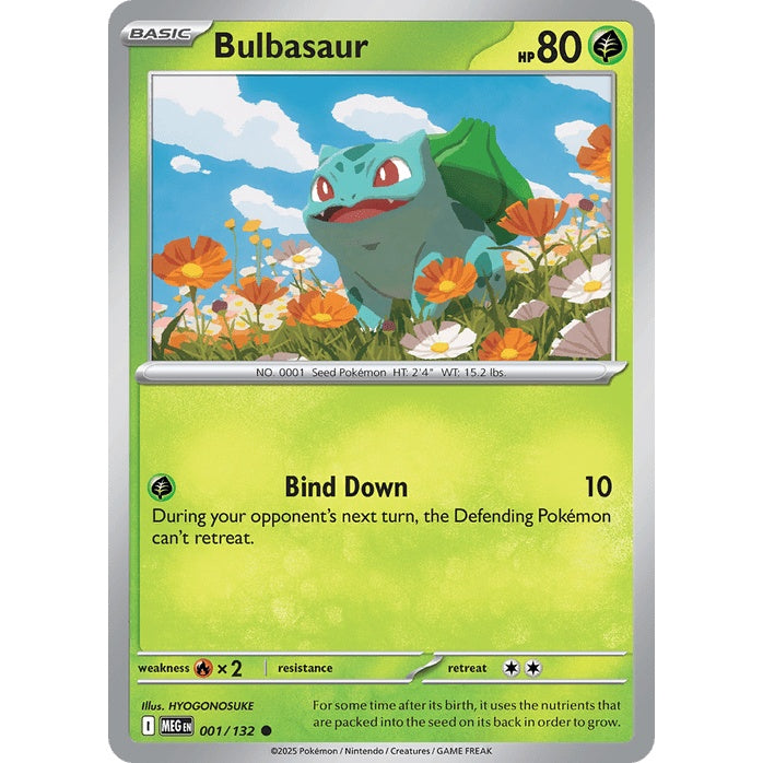 Bulbasaur - Mega Evolution (Common) [MEG-1] English / Near Mint / Normal