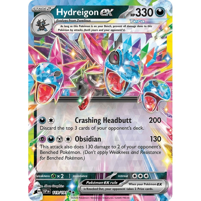 Hydreigon ex - Surging Sparks (Double Rare) [SSP-119] English / Near Mint / Normal