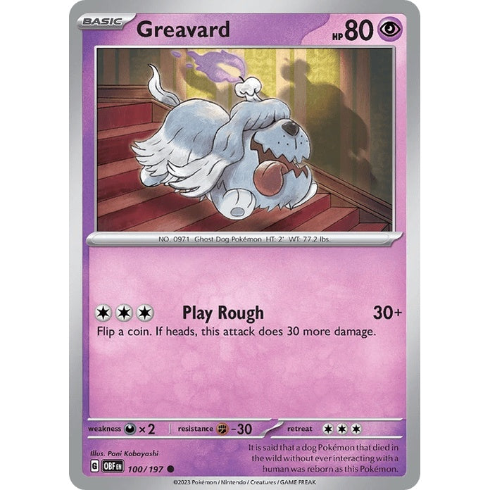 Greavard - Obsidian Flames (Common) [OBF-100] English / Near Mint / Normal
