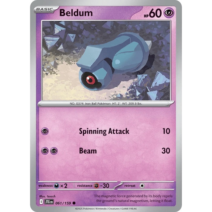 Beldum - Journey Together (Common) [JTG-61] English / Near Mint / Normal