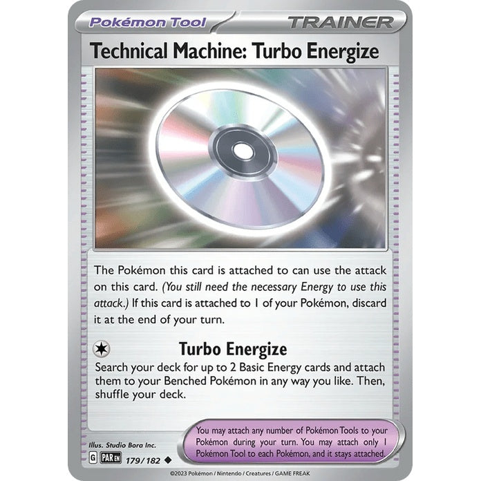 Technical Machine: Turbo Energize - Paradox Rift (Uncommon) [PAR-179] English / Near Mint / Normal