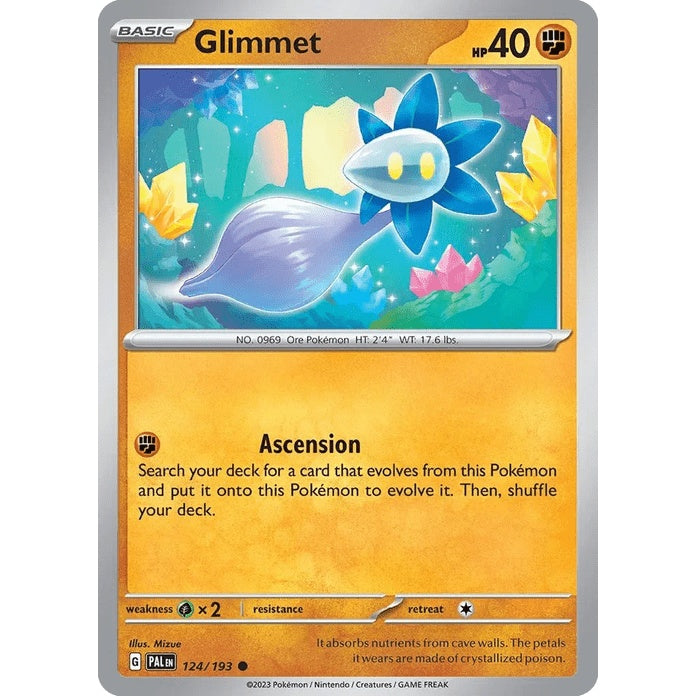 Glimmet - Paldea Evolved (Common) [PAL-124] English / Near Mint / Normal
