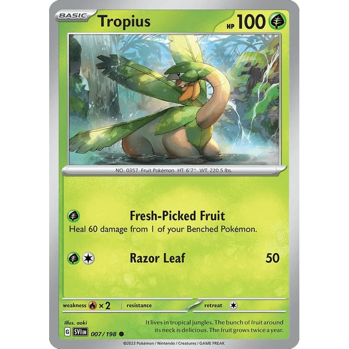 Tropius - Scarlet & Violet (Common) [SVI-7] English / Near Mint / Normal