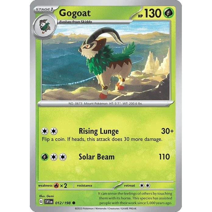 Gogoat - Scarlet & Violet (Common) [SVI-12] English / Near Mint / Normal