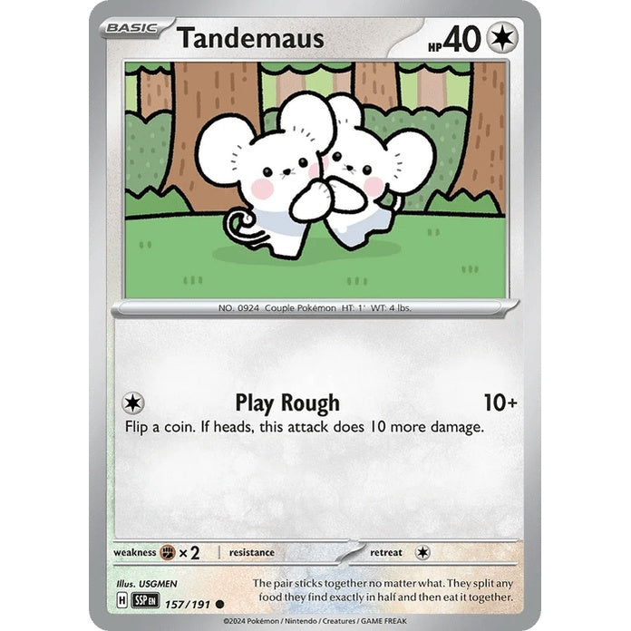 Tandemaus - Surging Sparks (Common) [SSP-157] English / Near Mint / Normal