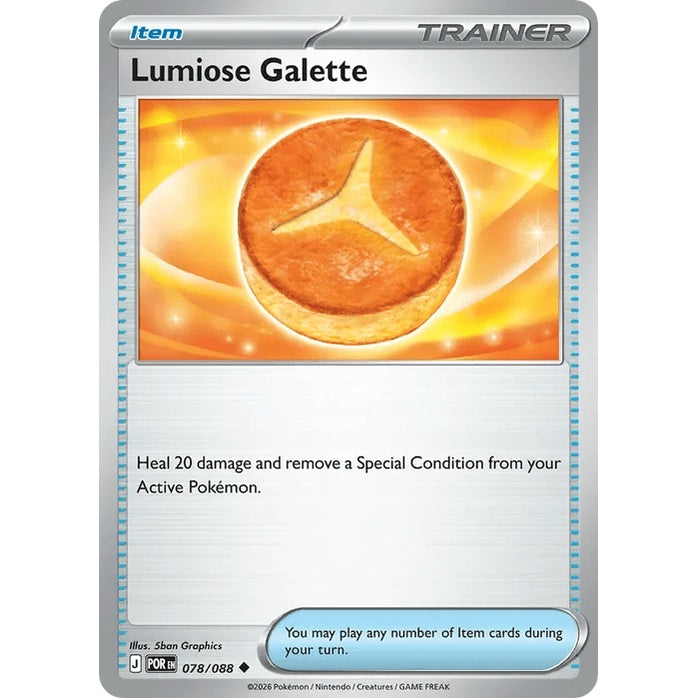 Lumiose Galette - Perfect Order (Uncommon) [POR-78] English / Near Mint / Normal