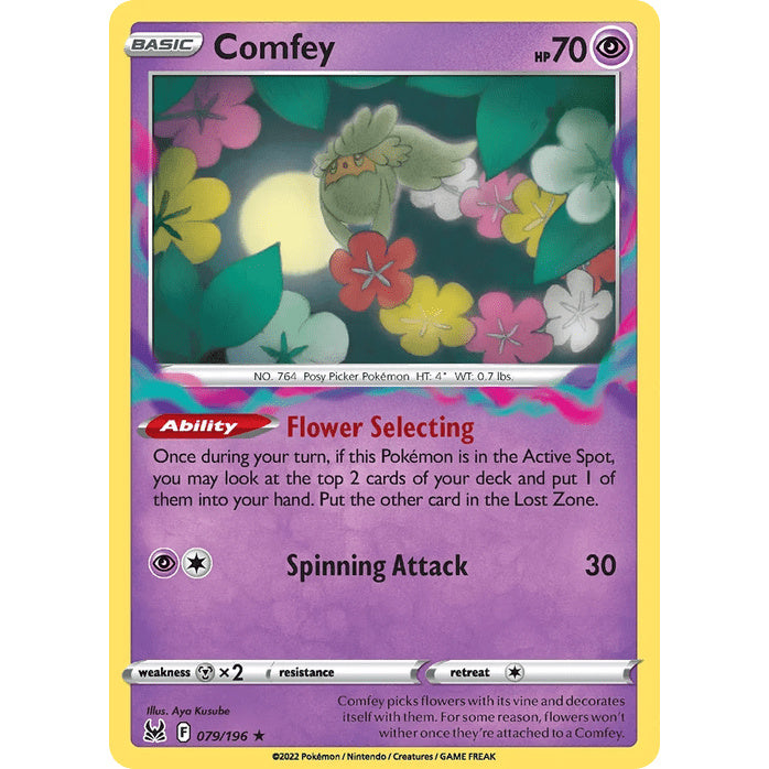 Comfey - Lost Origin (Rare) [LOR-79] English / Near Mint / Normal