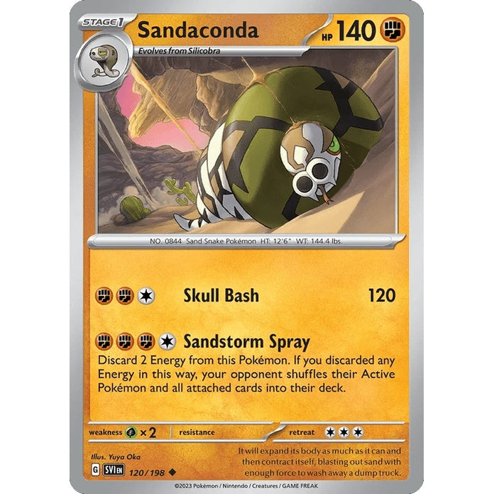 Sandaconda - Scarlet & Violet (Uncommon) [SVI-120] English / Near Mint / Normal
