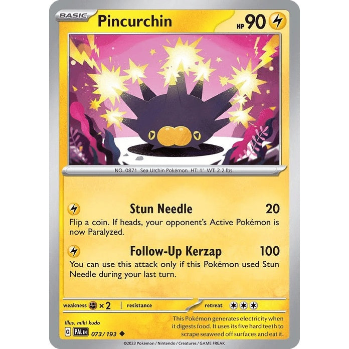 Pincurchin - Paldea Evolved (Uncommon) [PAL-73] English / Near Mint / Normal