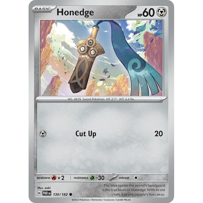 Honedge - Paradox Rift (Common) [PAR-130] English / Near Mint / Normal