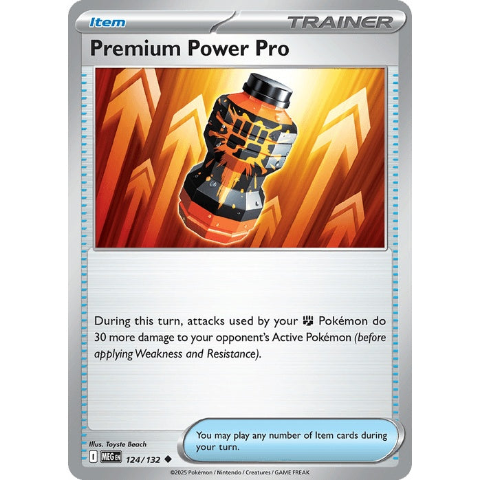 Premium Power Pro - Mega Evolution (Uncommon) [MEG-124] English / Near Mint / Normal