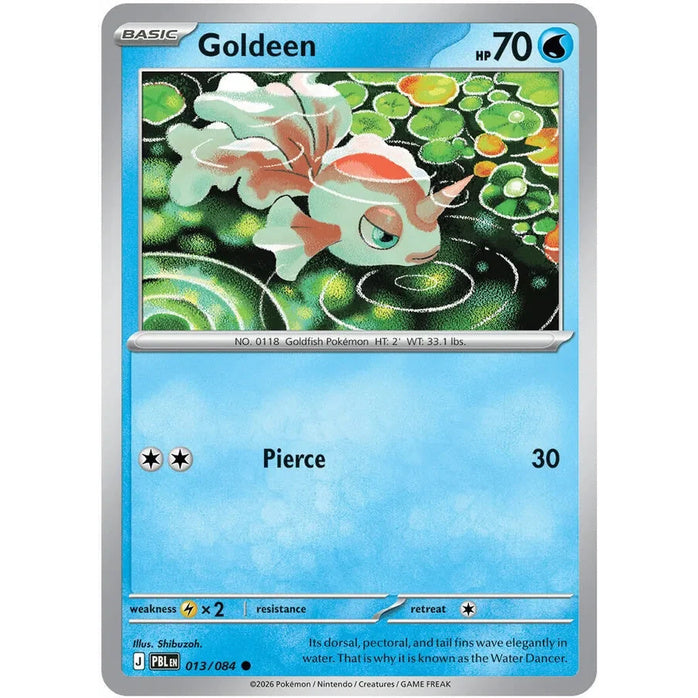 Goldeen - Pitch Black (Common) [PBL-13] English / Near Mint / Normal