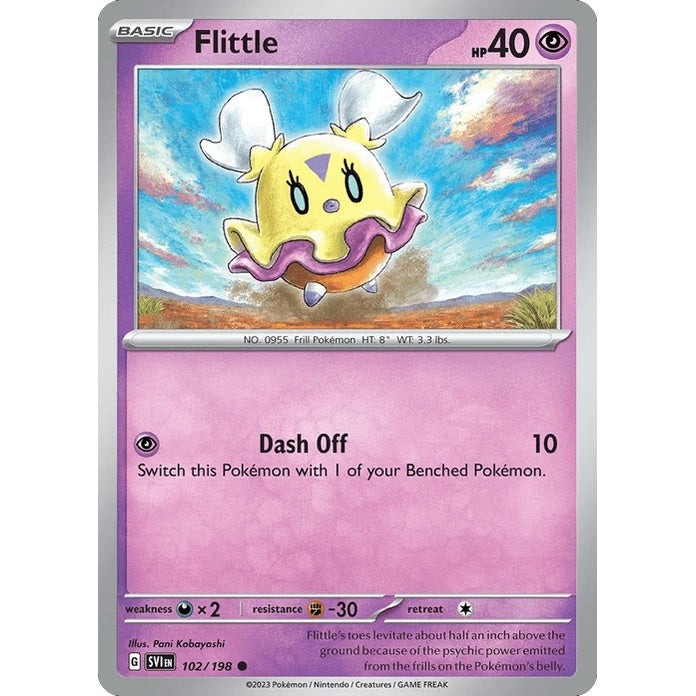 Flittle - Scarlet & Violet (Common) [SVI-102] English / Near Mint / Normal