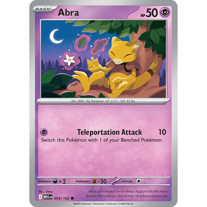 Abra - Mega Evolution (Common) [MEG-54] Japanese / Near Mint / Normal