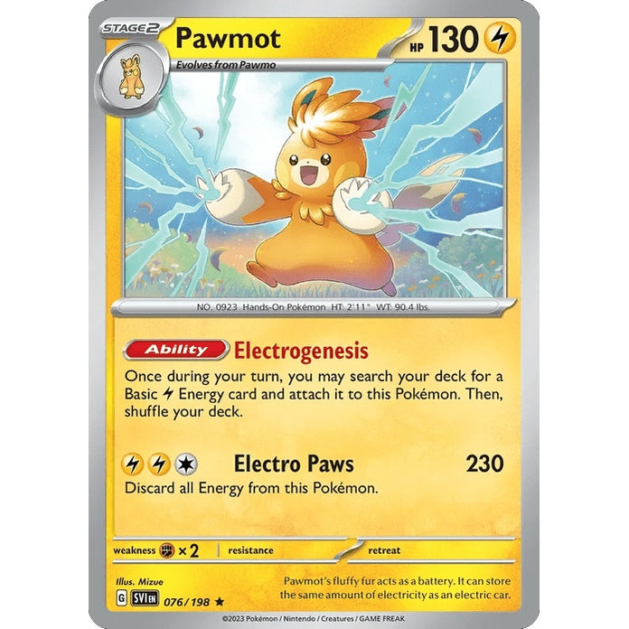 Pawmot - Scarlet & Violet (Rare) [SVI-76] English / Near Mint / Normal