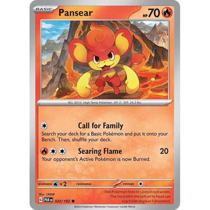 Pansear - Paradox Rift (Common) [PAR-20] English / Near Mint / Normal
