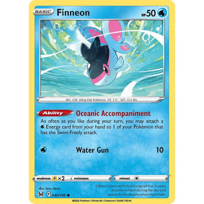 Finneon - Lost Origin (Common) [LOR-40] English / Near Mint / Normal