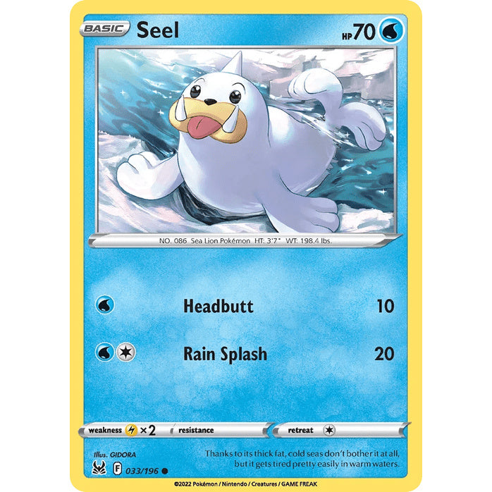 Seel - Lost Origin (Common) [LOR-33] English / Near Mint / Normal