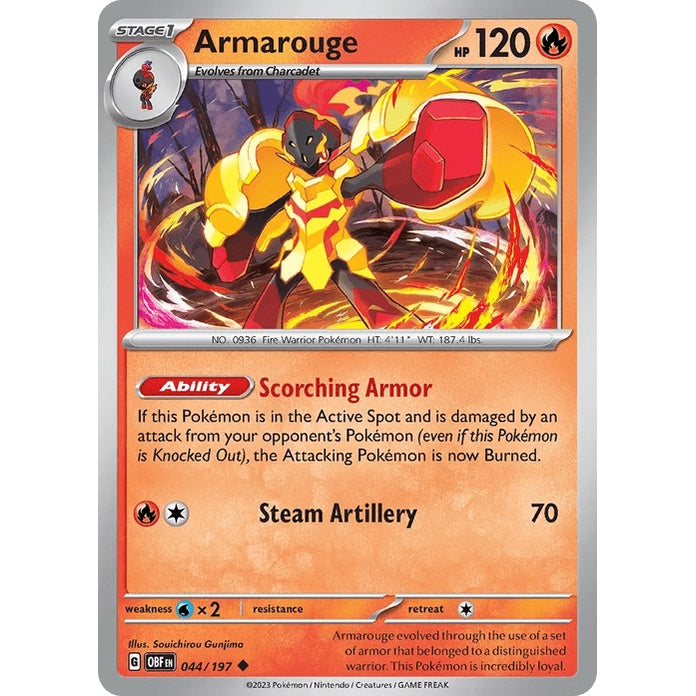 Armarouge - Obsidian Flames (Uncommon) [OBF-44] English / Near Mint / Normal