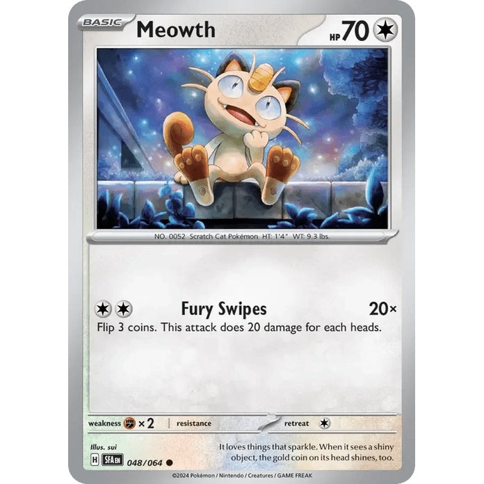 Meowth - Shrouded Fable (Common) [SFA-48] English / Near Mint / Normal