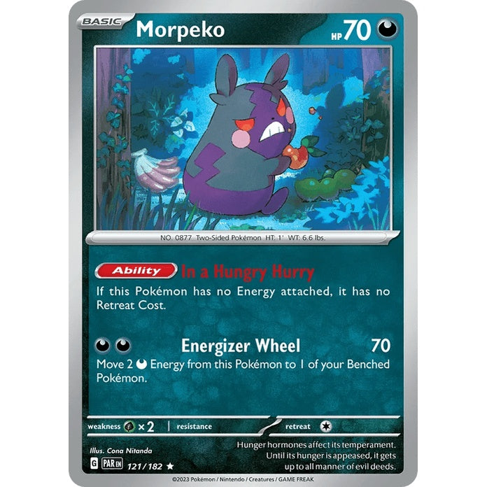 Morpeko - Paradox Rift (Rare) [PAR-121] English / Near Mint / Normal