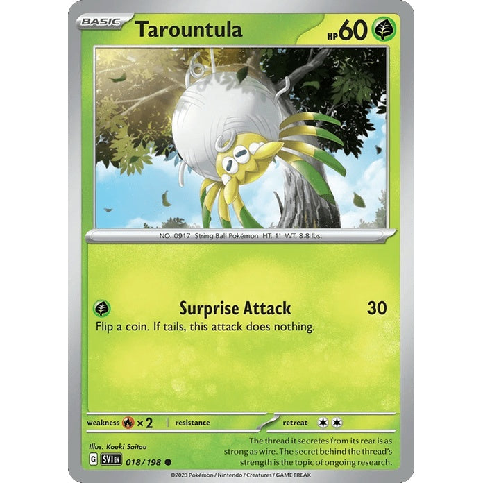 Tarountula - Scarlet & Violet (Common) [SVI-18] English / Near Mint / Normal