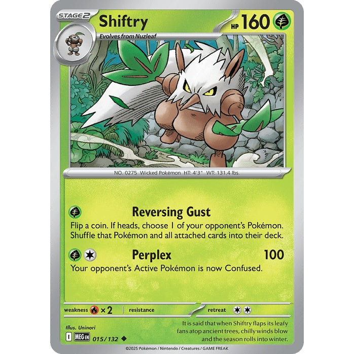 Shiftry - Mega Evolution (Uncommon) [MEG-15] Japanese / Near Mint / Normal