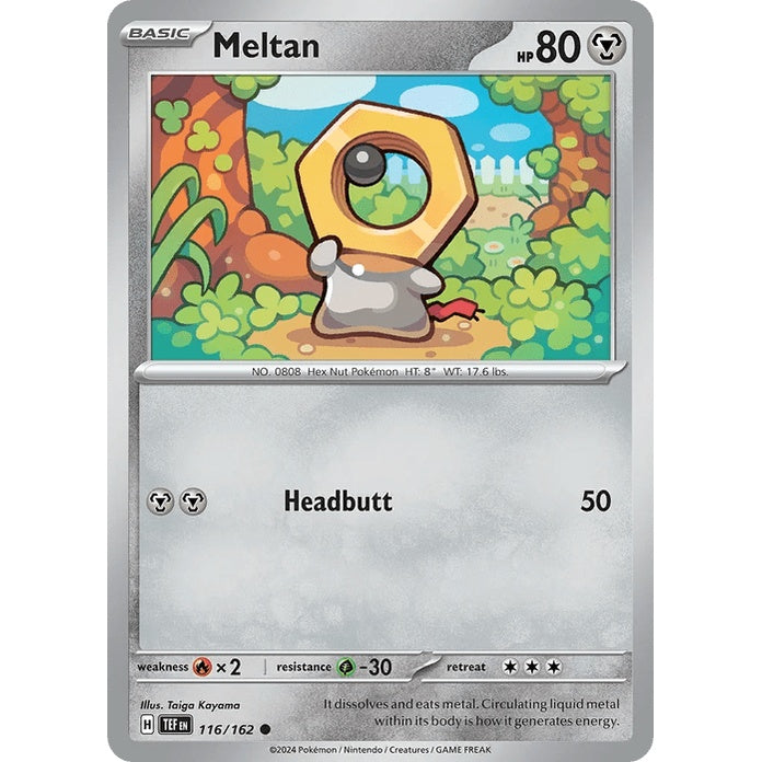 Meltan - Temporal Forces (Common) [TEF-116] English / Near Mint / Normal