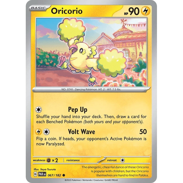 Oricorio - Paradox Rift (Common) [PAR-67] English / Near Mint / Normal