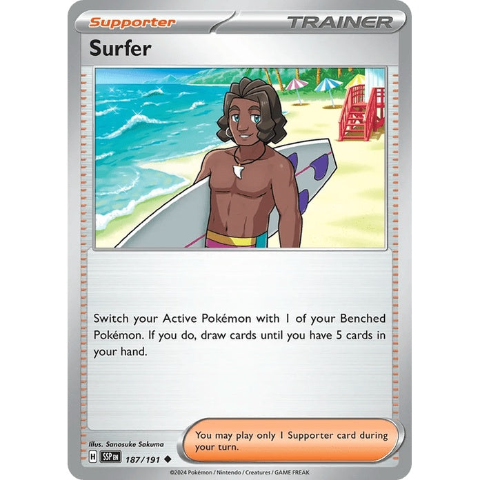 Surfer - Surging Sparks (Uncommon) [SSP-187] English / Near Mint / Normal