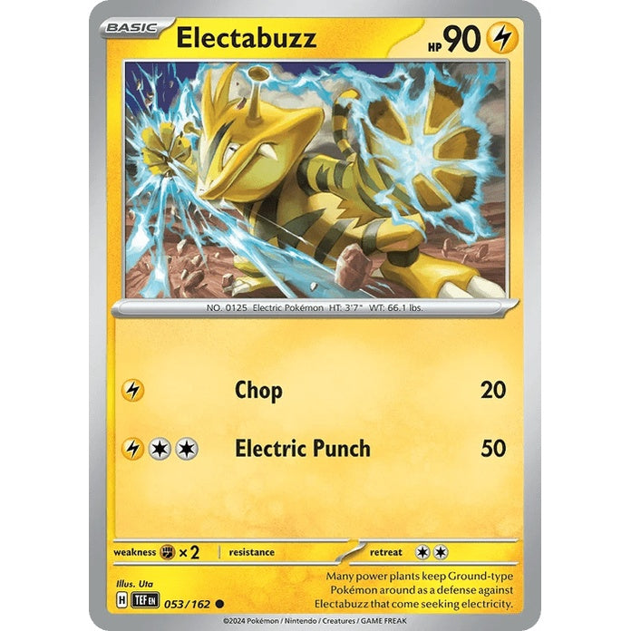 Electabuzz - Temporal Forces (Common) [TEF-53] English / Near Mint / Normal