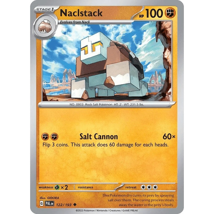 Naclstack - Paldea Evolved (Uncommon) [PAL-122] English / Near Mint / Normal