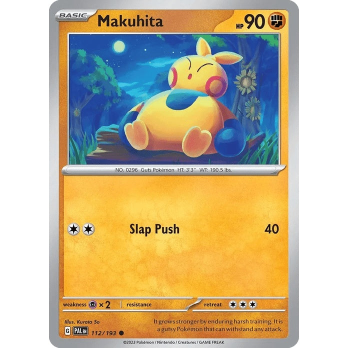 Makuhita - Paldea Evolved (Common) [PAL-112] English / Near Mint / Normal