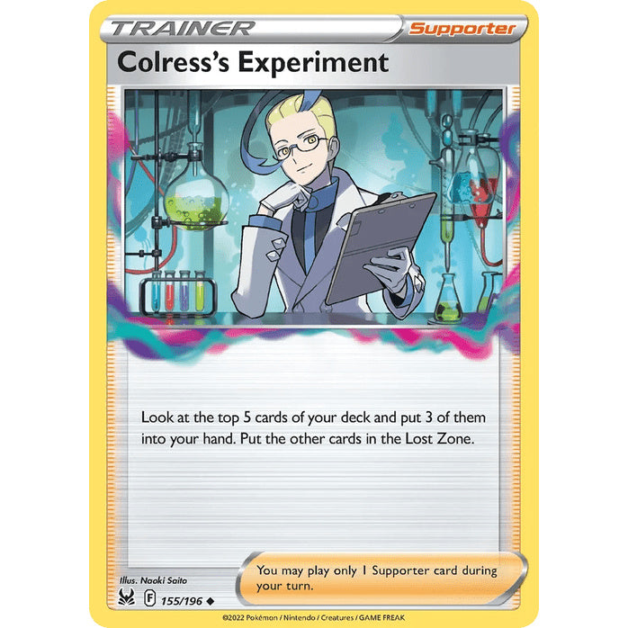 Colress's Experiment - Lost Origin (Uncommon) [LOR-155] English / Near Mint / Normal