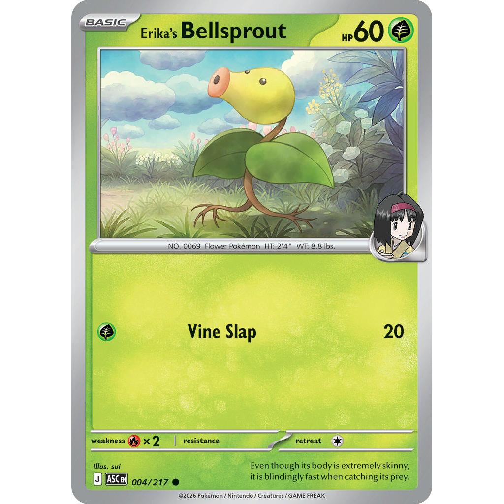 Erika's Bellsprout 004/217 [Poke Ball pattern] - Ascended Heroes