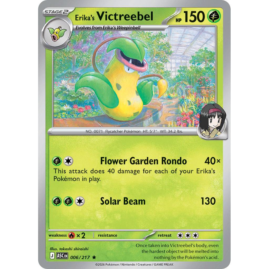 Erika's Victreebel 006/217 [Poke Ball pattern] - Ascended Heroes