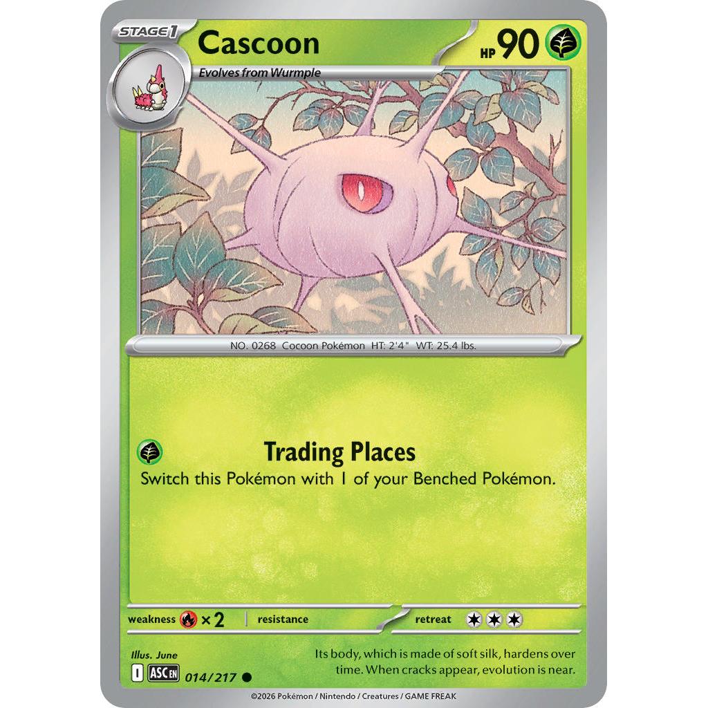 Cascoon 014/217 [Love Ball pattern] - Ascended Heroes