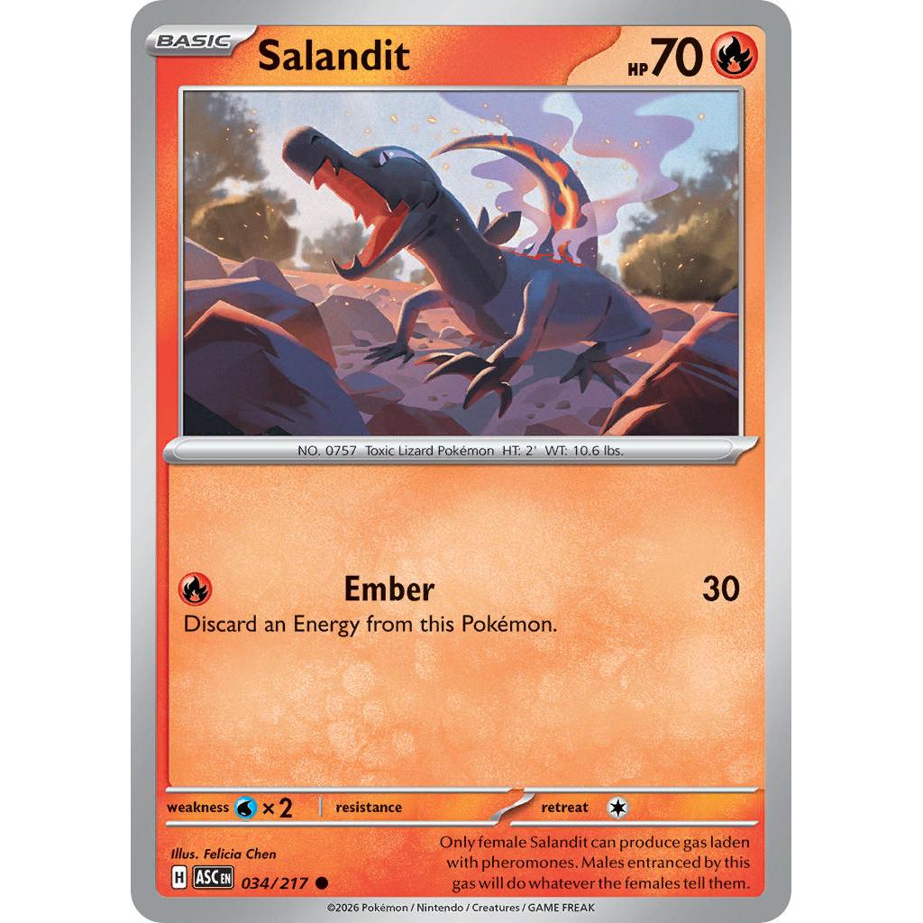 Salandit 034/217 [Energy Symbol] - Ascended Heroes